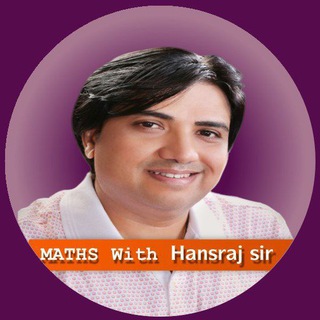 Maths with Hansraj sir(Official Channel) - hansraj maths