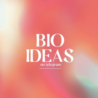 bio ideas rp telegram