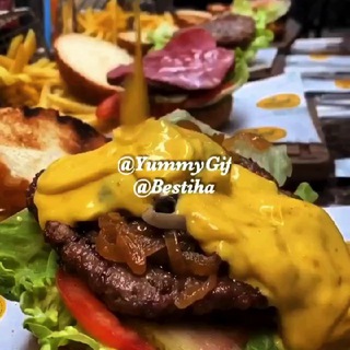 ?? Yummy Gif|، آشپزی، کیک، شیرینی، همبرگر، کباب، دسر، سالاد، پیتزا،فست فود، گیف خوراکی ??pizza