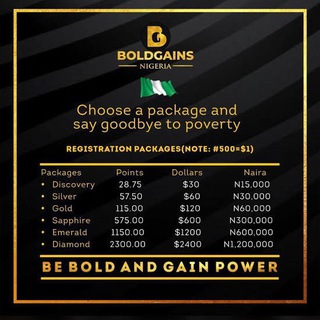 BOLD❤️GAINS ❤️TRADE❤️ INVESTMENT❤️ NETWORK❤️ PLC