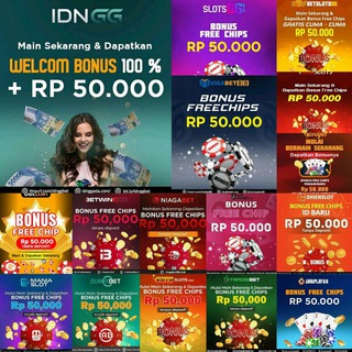 FREEBET/FREECHIPS 50K (TANPA DEPOSIT) & BONUS NEW MEMBER 100%+50K