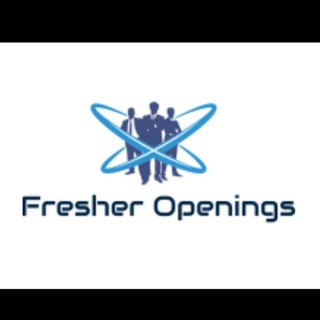 Fresher Jobs Openings - fresher jobs telegram group