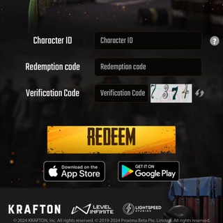 pubg redeem codes telegram