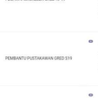 Exam Pembantu Pustakawan Gred S19