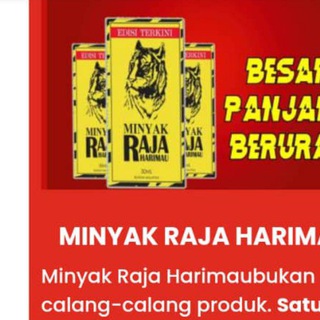 Testimoni Minyak Harimau