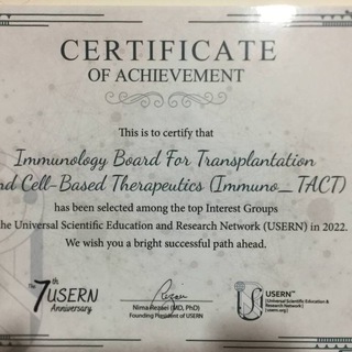 Advanced Lectures in Clinical Immunology & Cellular Therapeutics