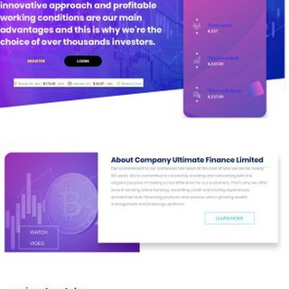 Ultimate finance limited