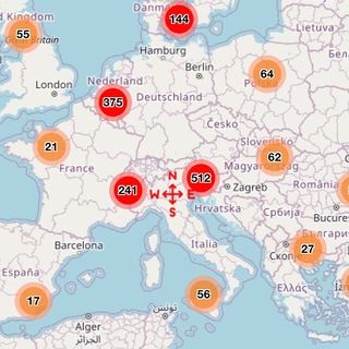 IZ8WNH.it - Repeater Map