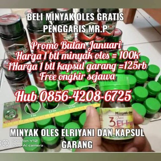 Minyak Oles Eliryani dan Kapsul Garang Hercules