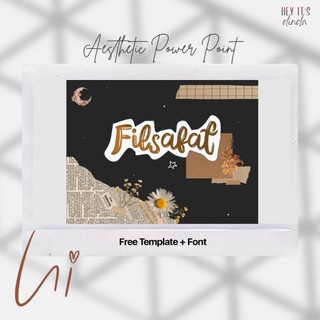 Power Point Template @HeyIt'sDinda