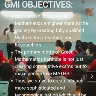 PGTRB-MATHS,CSIR NET MATHS,IIT JAM MATHS,TNSET MATHS- (Green Mathematical Institute)