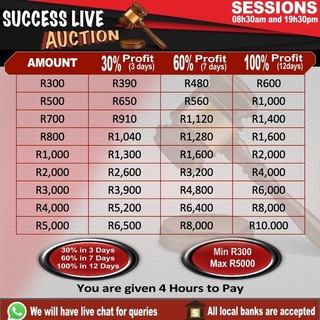 SUCCESS LIVE AUCTION - success live auction