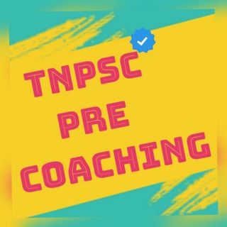 Tnpsc_Pre_Coaching - Telegram Channel