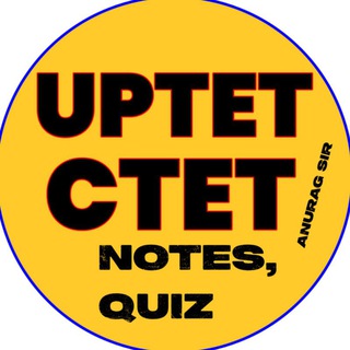 UPTET/ Ctet 2022 / CTET NOTES / UPTET NOTES - Telegram Channel