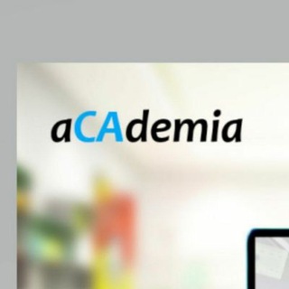 aCAdemia CA Final - Telegram Channel