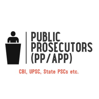 Public Prosecutors of India APPs/PPs - Telegram Channel