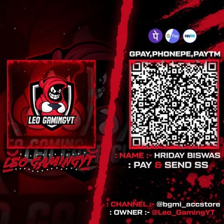 BGMI ACCOUNT'S STORE - Telegram Channel