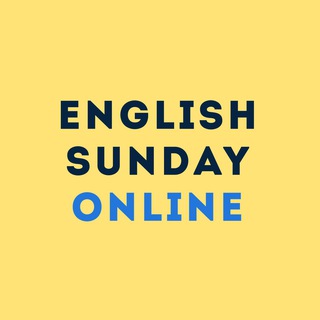 English Sunday Online - English speaking club ? Telegram channel