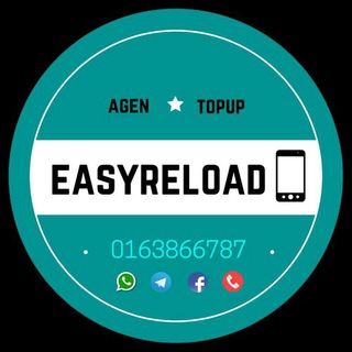 Agen Topup Easyreload Murah Telegram channel
