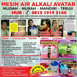 Mesin air alkali Avatar Telegram channel