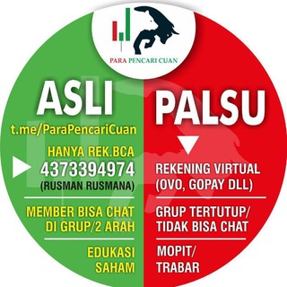 PPC ( Para Pencari Cuan ) Telegram channel