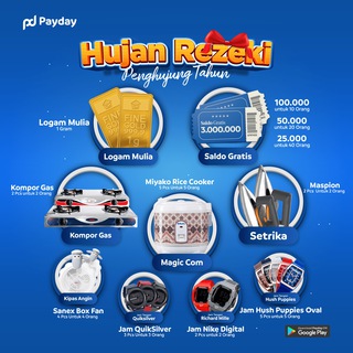 Payday - Agen Pulsa dan PPOB Murah Telegram channel