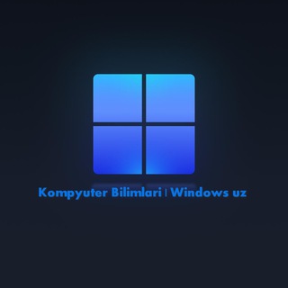 Kompyuter Bilimlari | Windows uz