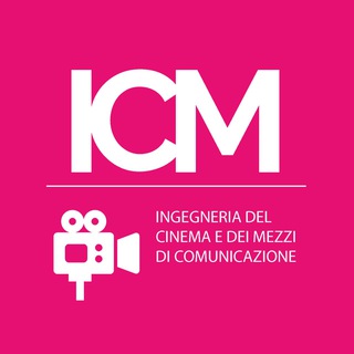 Ingegneria del Cinema e dei Mezzi di Comunicazione Telegram channel
