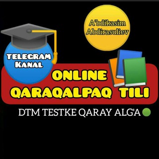 QARAQALPAQ TILI ONLINE TAYARLIQ