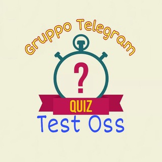 OSS QUIZ IL PRIMO IN TUTTA ITALIA Telegram channel