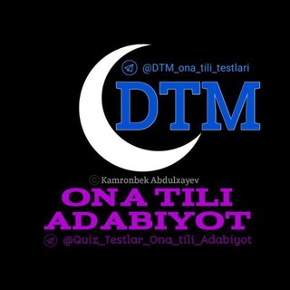 ? Ona tili va Adabiyot ? Quiz Testlar