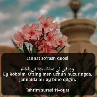 Жаннат ошиқлар ☘︎ Jannat Oshiqlari ఌ︎☻︎