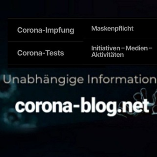 Corona Blog Telegram channel