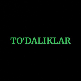 TO'DALIKLAR?