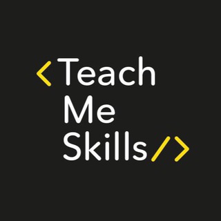 TeachMeSkills - Telegram Channel