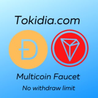 Tokidia multicoin faucet Telegram channel