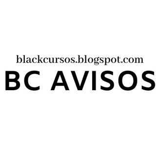 Black Cursos - AVISOS Telegram channel