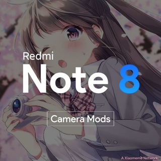 Redmi Note 8/8T | Camera MODs Telegram channel