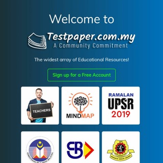 www.testpaper.com.my Telegram channel