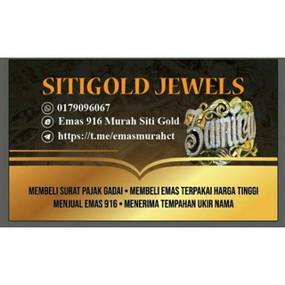 Kedai Emas Siti Gold Jewels Telegram channel