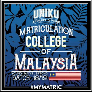 Alumni Matrikulasi Se-Malaysia?? Telegram channel