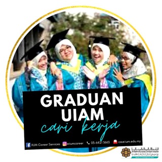 Career for IIUM Graduates Telegram channel