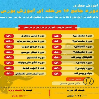 آموزش مجازی بورس Telegram