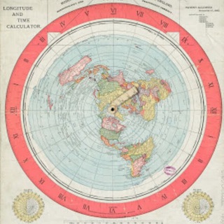 Flat Earth Sun and Moon clock