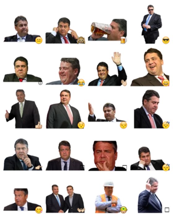 Sigmar Gabriel Sticker