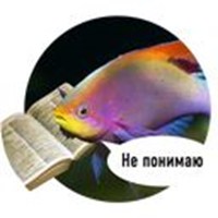 The fish are trying to read