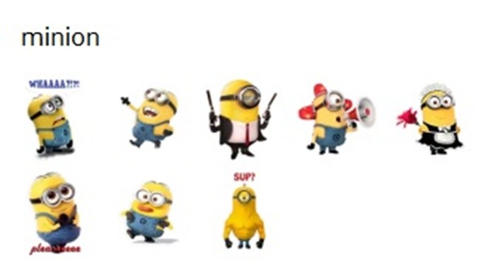 Masoud minion Sticker