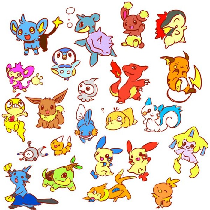 Cute Pokémon drawings