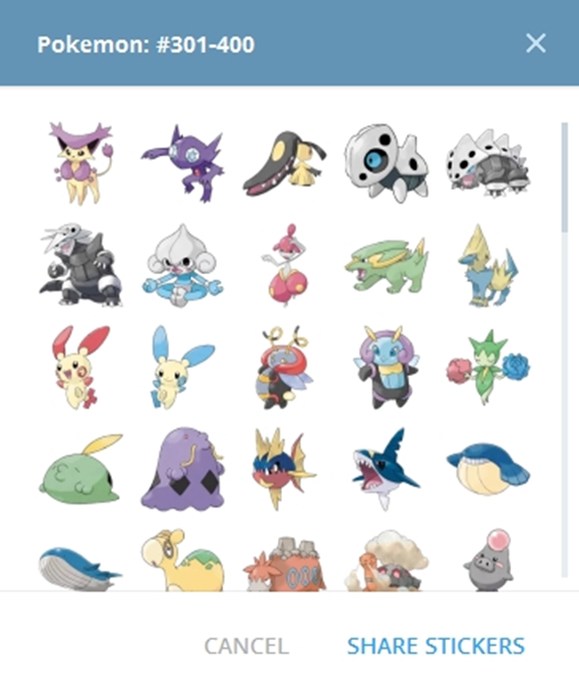 Pokemon: #301-400