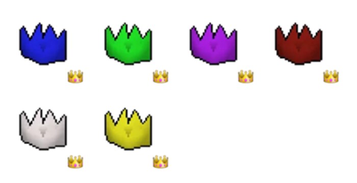 Runescape 2007 Party Hats